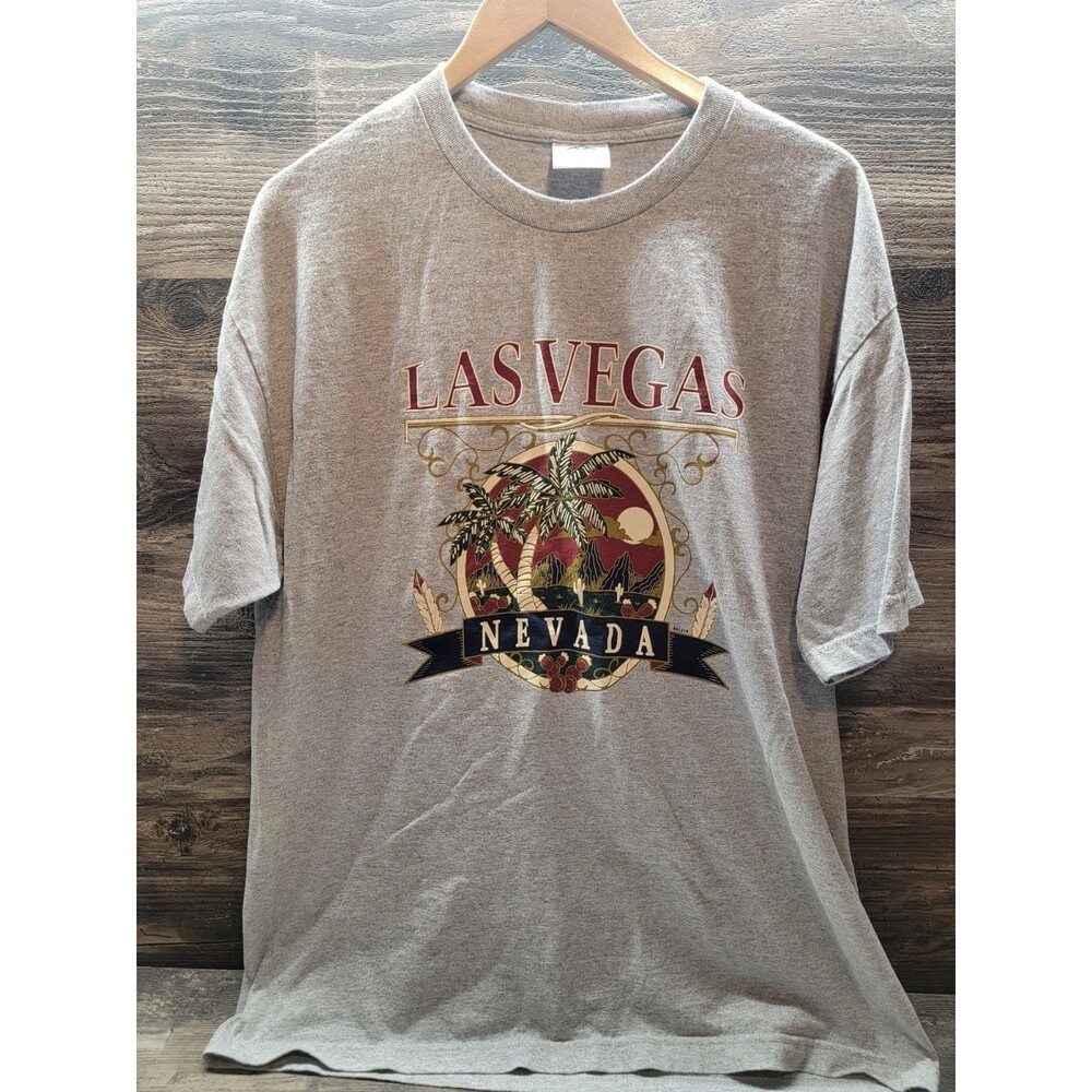 Vintage AAA ALSTYLE LAS VEGAS NEVADA Dessert Scene T-shirt XL EUC